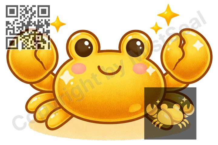 商品画像にロゴと説明を入れた例