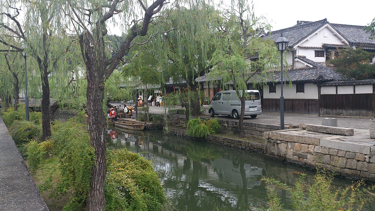 倉敷美観地区の風景