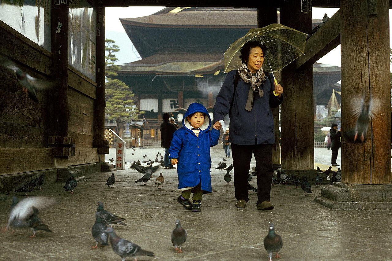 長野・善光寺の風景