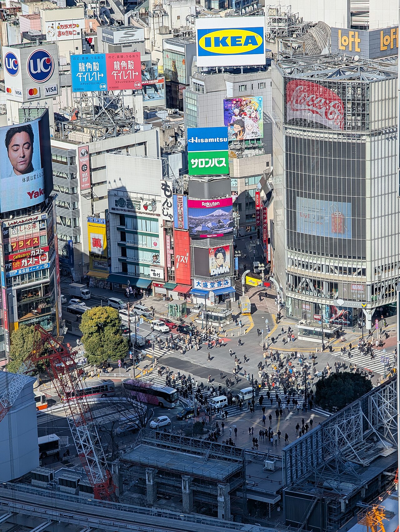 渋谷スクランブル交差点