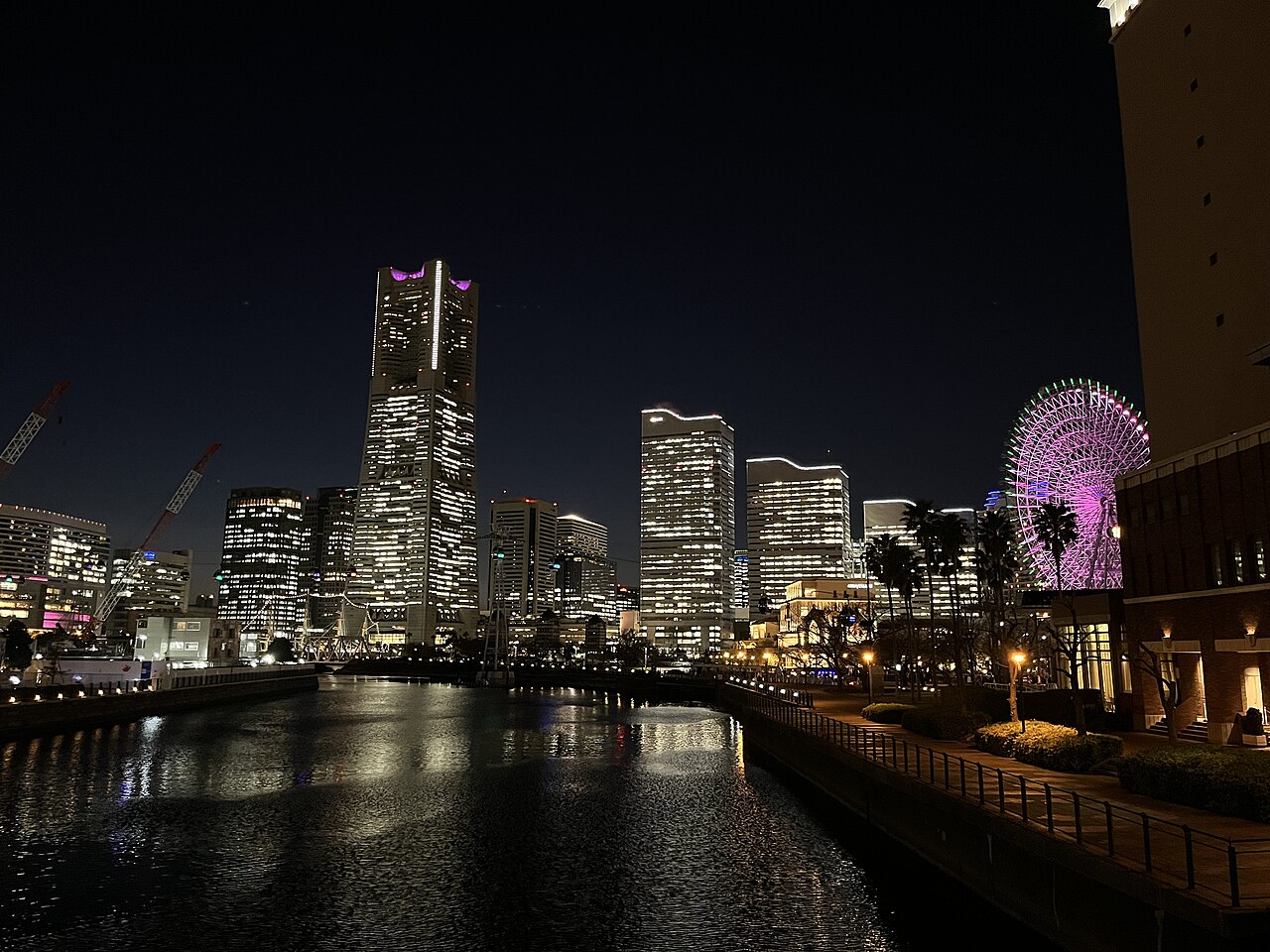 横浜・みなとみらいの風景